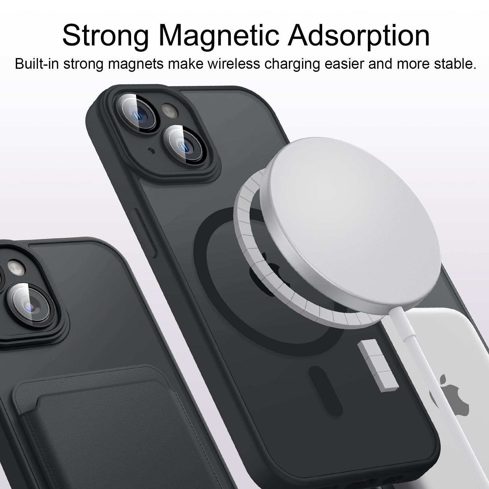 Amazon.co.jp: for iphone 15 Pro 携帯ケース［MagSafe互換］に適用し